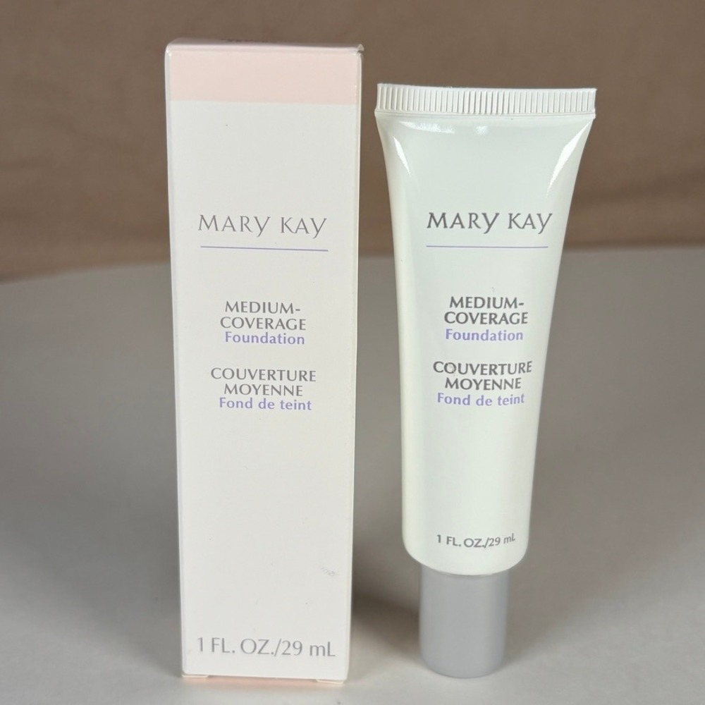 NEW Mary Kay BRONZE 500 Medium Coverage Foundation 1 fl oz NOS Gray Cap